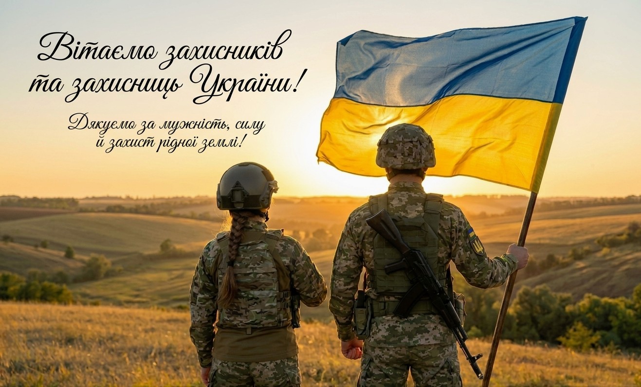 1 жовтня – День захисників і захисниць України
